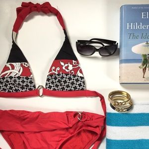 W Swim red, white and blue bikini